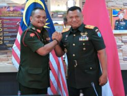 Persahabatan Indonesia-Malaysia, Danrem 121/Abw Sambangi MK 3 Briged TDM