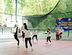 Menyala, Jelang PON XXI/2024 Tim Takraw Putri Jambi Makin Giat Latihan