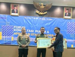 Membanggakan, Danbrigif 9/DY Kostrad Raih Penghargaan Dari KPPN Jember