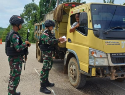 Upaya Satgas Pamtas Statis RI-PNG Yonif 111/KB Dalam Menciptakan Kondisi Aman Di Perbatasan Papua Selatan