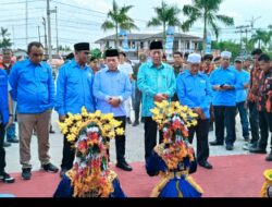 Kompak,  Al Haris dan Abdullah Sani Lantik Ribuan Tim Pemenangan Tanjab Barat