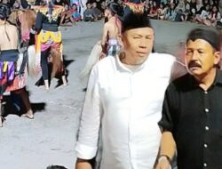 Pak Kumis Dampingi Cawako H Abdul Rahman di Pagelaran Seni Budaya Kuda Kepang