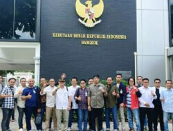 Lawatan ke Thailand, SMSI Jambi Sambangi KBRI Bangkok