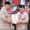 Mantap, H Mukti Terima Lencana Pancawarsa III dari Gubernur Jambi