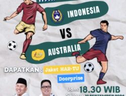 Ayo Nobar Indonesia Vs Australia di Posko Centre Rahman – Guntur