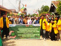 Aksi Jaga Bumi: Kolaborasi Pertamina dan Universitas Sriwijaya dalam World Cleanup Day dengan Penanaman Pohon dan Transfer Knowledge Program Lentera Talang