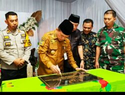 Al Haris Gubernur Jambi Resmikan Desa Persiapan Sungai Tebal