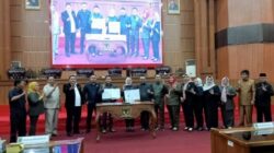 DPRD Musi Rawas Sahkan RAPBP 2024 Menjadi Perda APBDP 2024