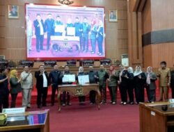 DPRD Musi Rawas Sahkan RAPBP 2024 Menjadi Perda APBDP 2024