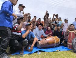 Al Haris Disambut Antusias di Mandiangin Timur Sarolangun, Tim Targetkan Kemenangan 80 Persen