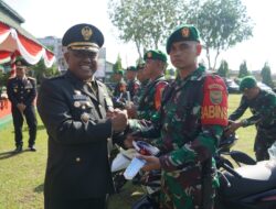 Kasrem 042/Gapu Pimpin Upacara Puncak Peringatan HUT Ke-79 TNI Tahun 2024