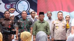 Karo Ops Polda Jambi Ikuti Pelaksanaan Do’a dan Sholawat Dalam Rangka Deklarasi Pilkada Damai 