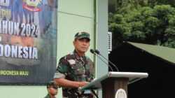 Semarak HUT TNI Ke-79 Korem 042/Gapu Gelar Lomba PBB Tingkat SLTA Sederajat