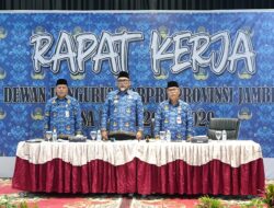 Pjs. Gubernur Sudirman Buka Rapat Kerja Dewan Pengurus KORPRI Provinsi Jambi