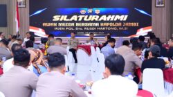 Kapolda Jambi Hadiri Giat Silaturahmi Bersama Awak Media