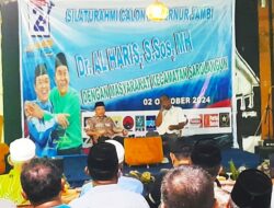 Dikemas Dengan Dialog Interaktif, Warga Sarolangun Kota Sepakat Haris-Sani Lanjutkan Jambi Mantap Jilid Dua