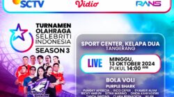 Turnamen Olahraga Selebriti Indonesia (TOSI) Season 3: Puluhan Selebriti Siap Bersaing di Cabang Olahraga Baru