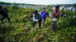 Al Haris Gontong Royong Bersama Warga Bagan Pete Kota Jambi