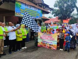 Pj Bupati Lepas Karnaval Hari Anak Nasional ke-40, Diikuti Sekitar 350 TK se-Kabupaten Merangin