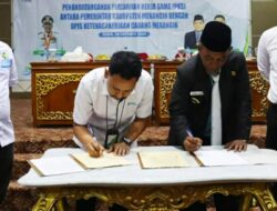 Pj Bupati Tandatangani PKS dengan BPJS Ketenagakerjaan