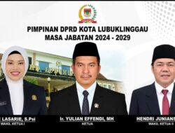 Paripurna DPRD Pelantikan Ketua DPRD Kota Lubuklinggau