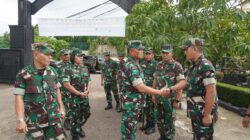 Danrem 042/Gapu Lakukan Kunjungan Kerja ke Denbekang dan Ajenrem 