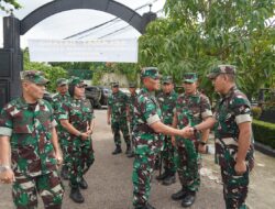 Danrem 042/Gapu Lakukan Kunjungan Kerja ke Denbekang dan Ajenrem 