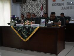 Danrem Beri Arahan Tegas, Korem 042/Gapu Siap Amankan Pilkada Serentak