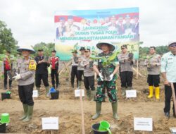 Danrem 042/Gapu Dukung Program Ketahanan Pangan Polri