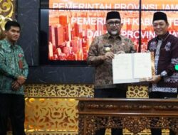 Soal PKB, BBNKB dan MBLB, Sekda Merangin Teken MoU