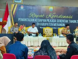 Pj Bupati Merangin Damping Pjs Gubernur Jambi Pimpin Rakor Kesiapan Pilkada Serentak 2024