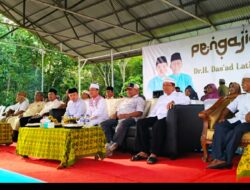 Tabligh Akbar di Sebapo, Das’ad Latif Bersama Ribuan Warga Doakan Haris-Sani Jadi Gubernur Jambi 2024-2029