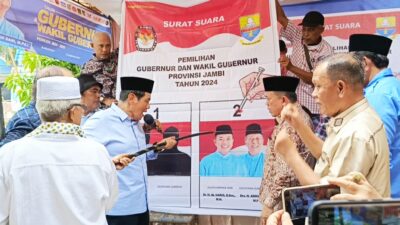 Al Haris Ajak Warga Jambi Coblos Nomor 2 Haris-Sani