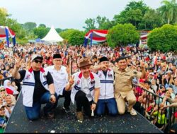 Kampanye Akbar Dihadiri Puluhan Ribu Masyarakat, H Abdul Rahman-Guntur Siap Membawa Kota Jambi Lebih Maju