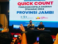 Haris-Sani Menang Telak 60,70 Persen di Hitung Cepat Pilgub Jambi LSI Denny JA