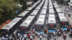 Bus Listrik Medan Kembali Beroperasi Pasca Banjir