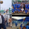 Hadiri Pembukaan Turnamen Volley Nasdem Cup 1 Sijenjang, Emak emak Do’akan H Abdul Rahman Jadi Walikota