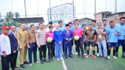 Kabid Humas Polda Jambi Hadiri Pembukaan Turnamen Mini Soccer Peringatan HUT ke-87 Perum LKBN Antara 