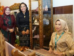 Persatuan Istri Prajurit Kodam II/Swj Tampilkan Kreasi UMKM Khas Palembang Untuk Program Persit Bisa