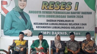 Empi Darnis Fraksi PKB DPRD Kota Lubuklinggau Gelar Reses I, Serap Aspirasi Masyarakat