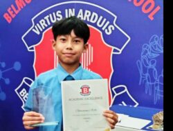 Ghazwan Zaid Arfa : Anak Jambi Juara 1 Bidang Sains di Australia