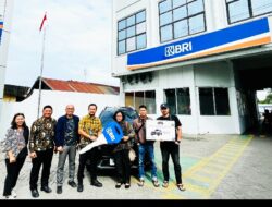 BRI Kanca Medan Gatot Subroto Serahkan Grand Prize Mobil Honda BRV Kepada Nasabah Beruntung di PHS Semester I 2024