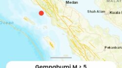 Gempa M6,2 Guncang Aceh, Warga Berhamburan Keluar Rumah