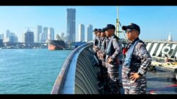 KRI Bung Tomo-357 Singgah di Sri Lanka Menuju Latihan Multinasional AMAN-25