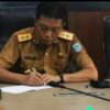 Sekda Ikuti Rakor Persiapan Pelantikan Kepala Daerah Terpilih Secara Zoom Meeting dari Kantor Bupati Merangin