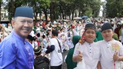 Wabup H A Khafid Apresiasi Pawai Akbar Sambut Ramadhan 1446 H