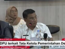 Bupati Muratara H.Devi Suhartoni Menjadi Pembicara Rapat Dengan Pendapat BLUD