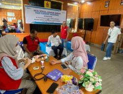 PT PLN UP3 Lubuklinggau Peringati Hari K3, Kegiatan Donor Darah
