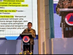 Restuardy Daud: Mitigasi Bencana Perlu Dukungan di Semua Tingkat Pemerintahan