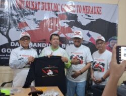 PWI pusat lepas’ Taufik Abriansyah Gowezzz ke Merauke Sendirian.